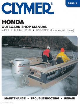 Honda Shop Manual 2-130 HP 4 Stk 76-05